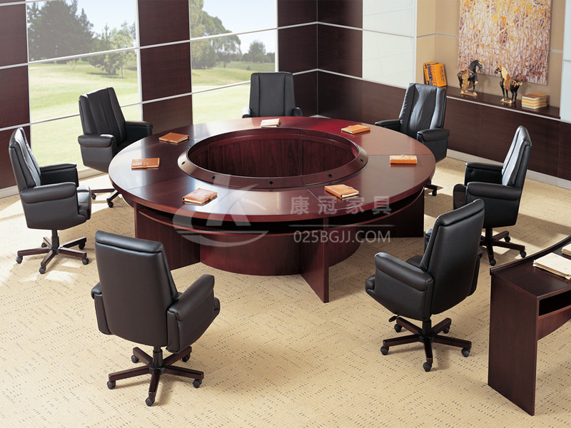 實木會議桌-19