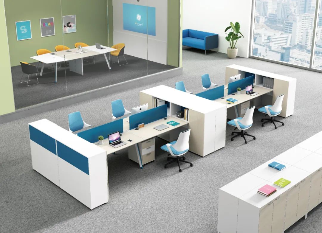 辦公家具屏風工位擺放指南與技巧